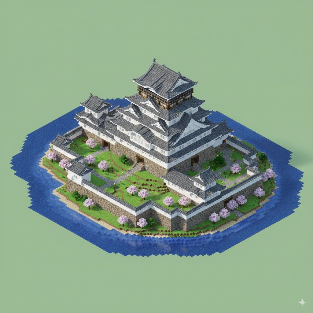 Minecraft-Style Scene Generation